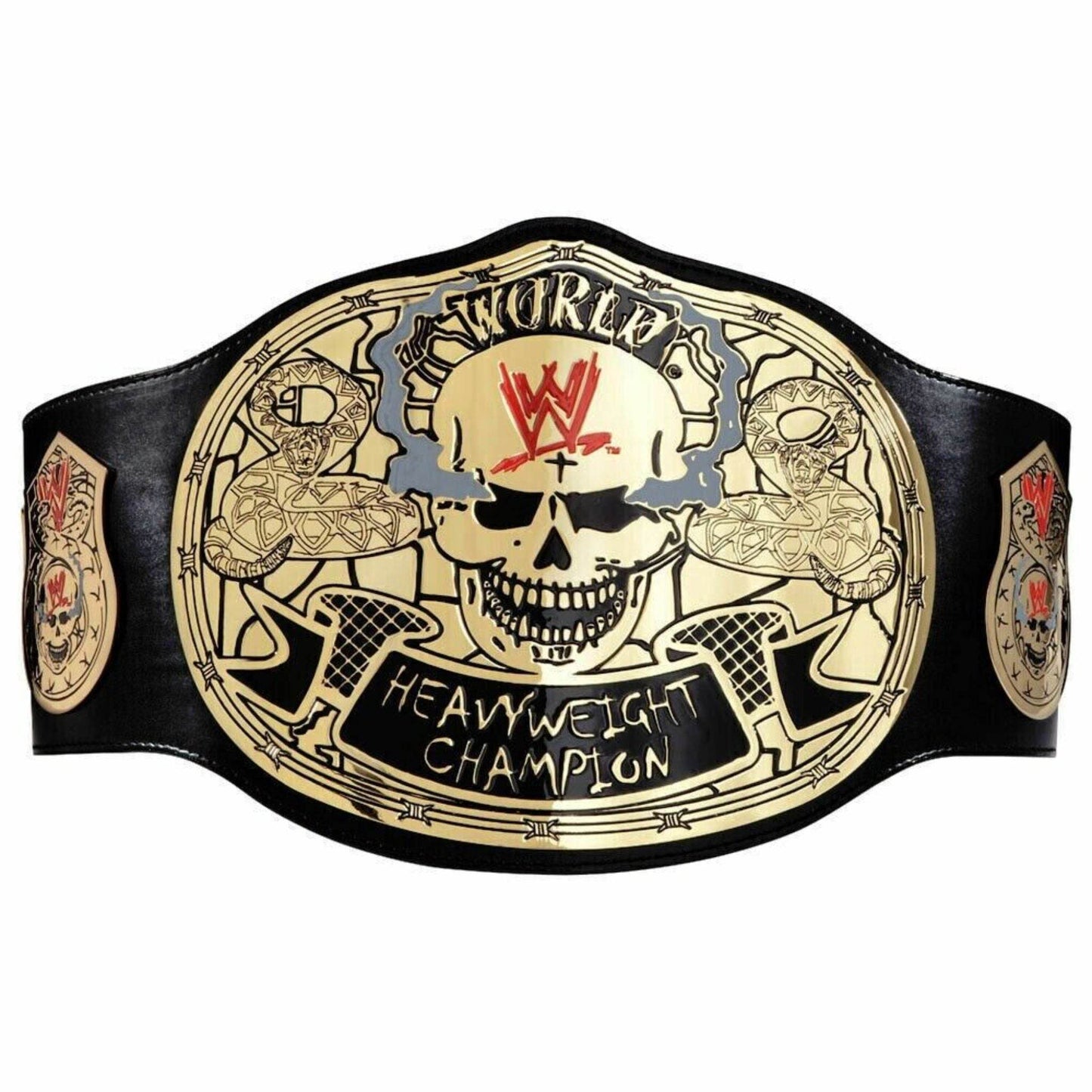 WWE Smoking Skull Championship Replica Title Belt Championship Belt WWF Belt