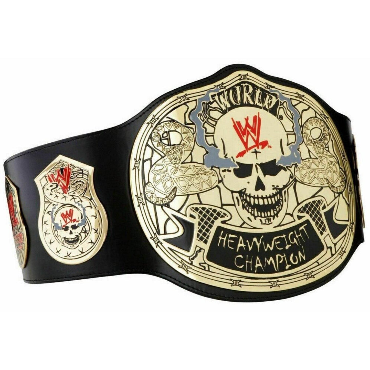 WWE Smoking Skull Championship Replica Title Belt Championship Belt WWF Belt