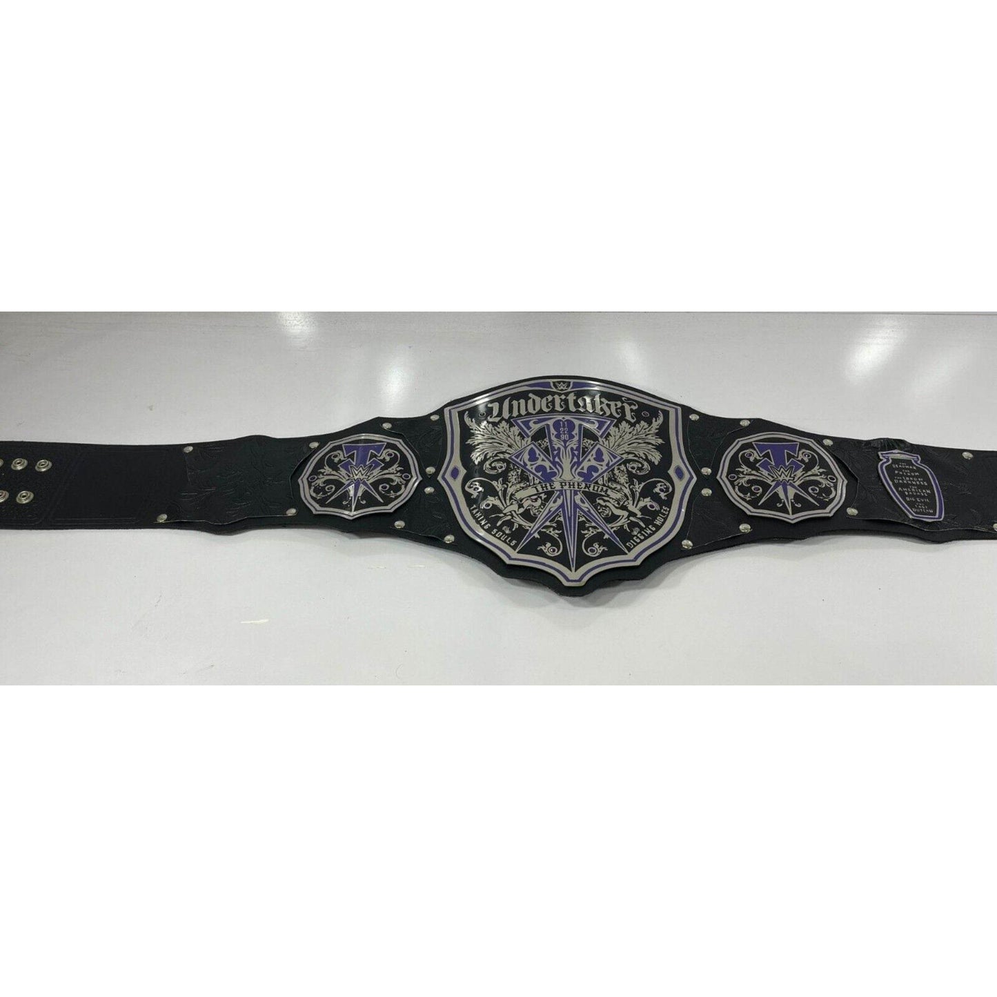 WWE Undertaker Limited Edition Replica Title Belt Championship Belt WWF Belt