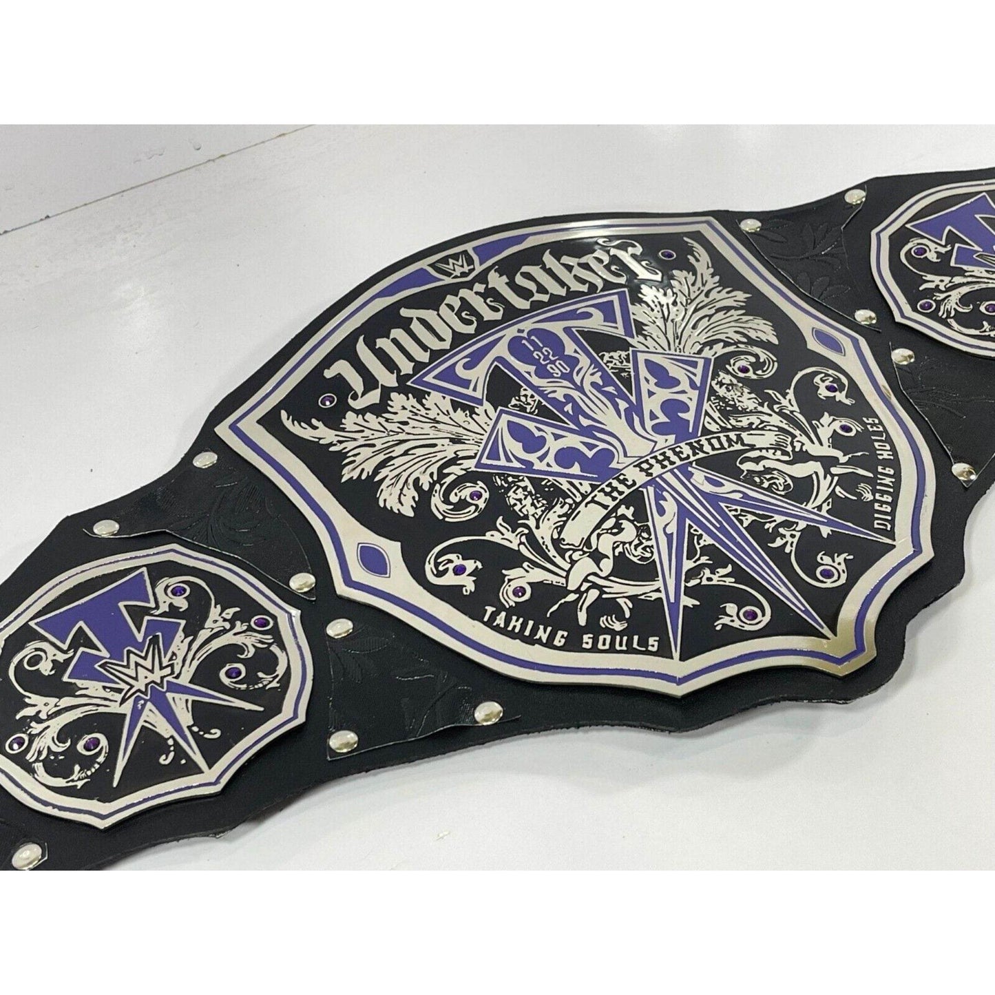 WWE Undertaker Limited Edition Replica Title Belt Championship Belt WWF Belt