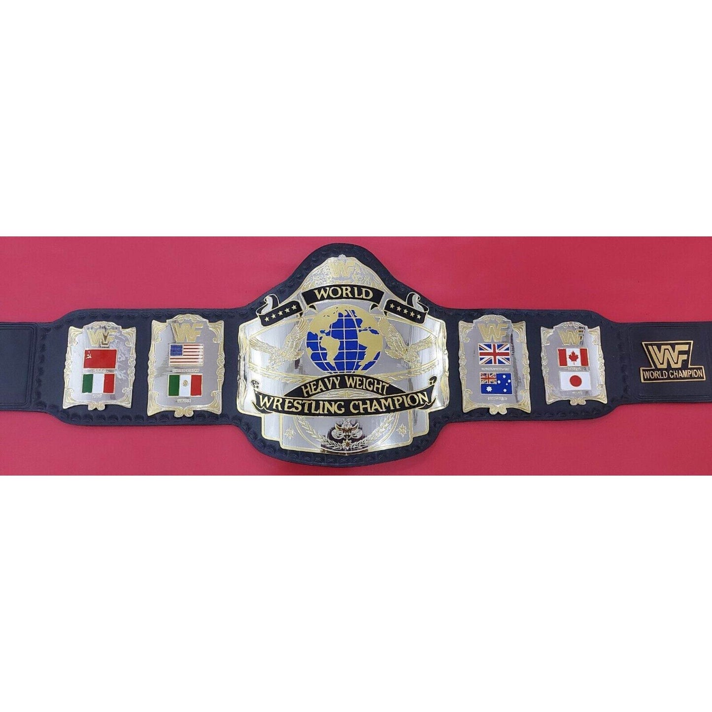 WWF Hulk Hogan 86 Wrestling Championship Replica Title Belt Championship Belt WWF Belt