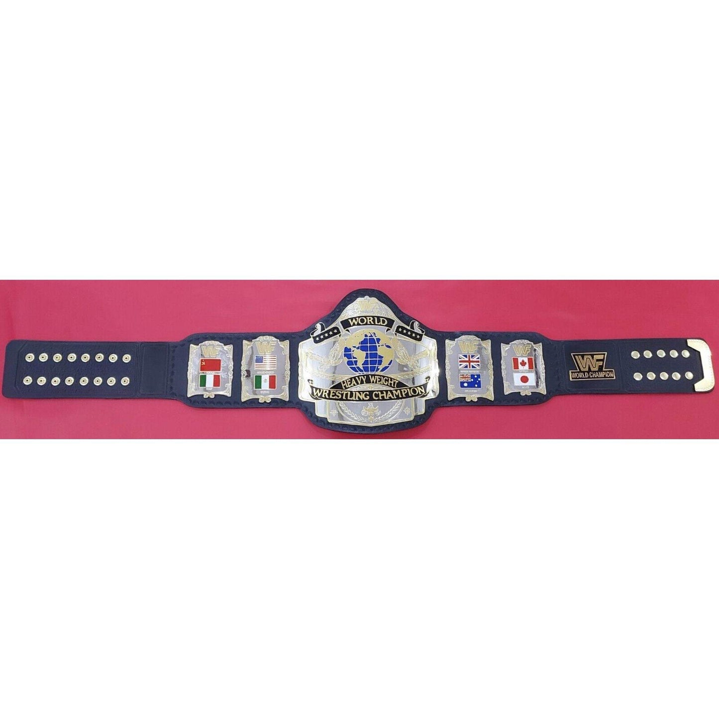 WWF Hulk Hogan 86 Wrestling Championship Replica Title Belt Championship Belt WWF Belt