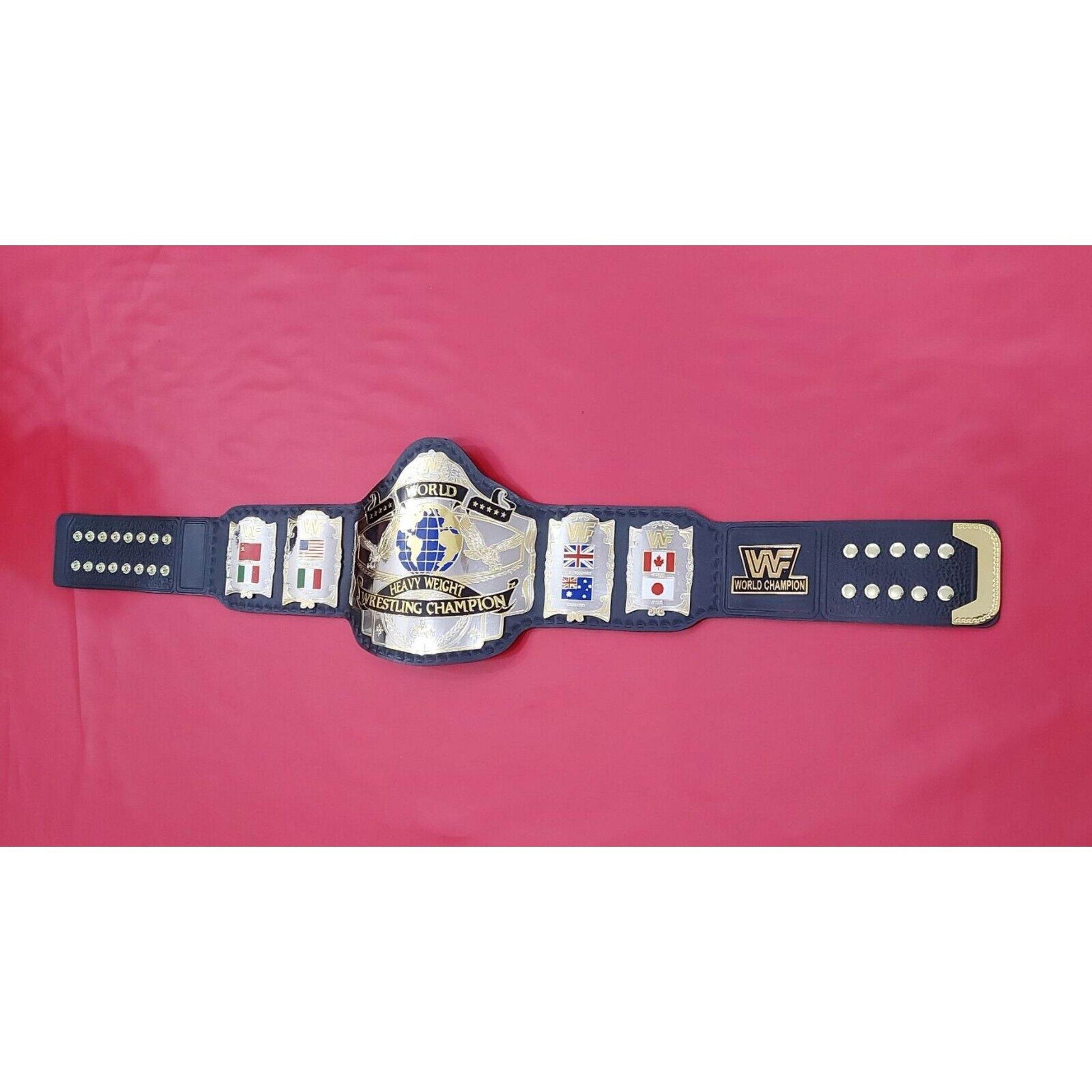 WWF Hulk Hogan 86 Wrestling Championship Replica Title Belt Championship Belt WWF Belt