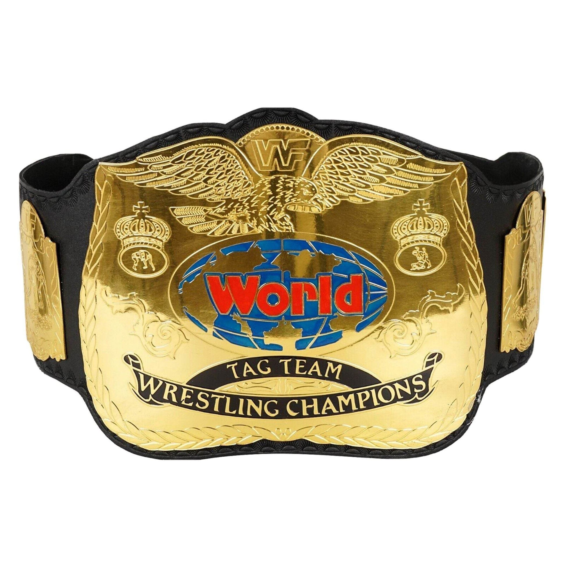WWF World Tag Team Championship Replica Title Belt Championship Belt WWF Belt
