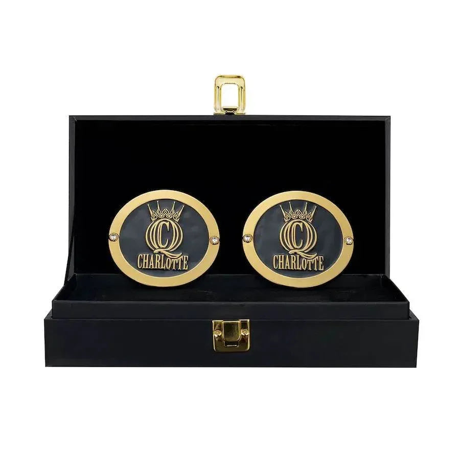 Charlotte Flair Championship Replica Side Plate Box Set Championship Belt WWF Belt