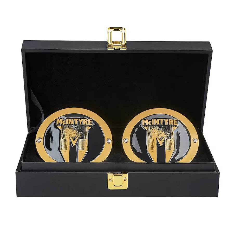 Drew McIntyre Championship Replica Side Plate Box Set Championship Belt WWF Belt