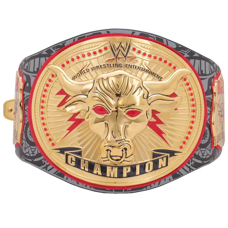 WWE The Rock Signature Series Replica Title Belt Championship Belt WWF Belt