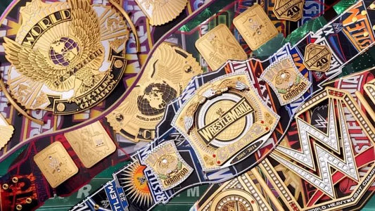 40 Years of WrestleMania | New WWE Releases 'Era' Championship Belts - WWF Belt