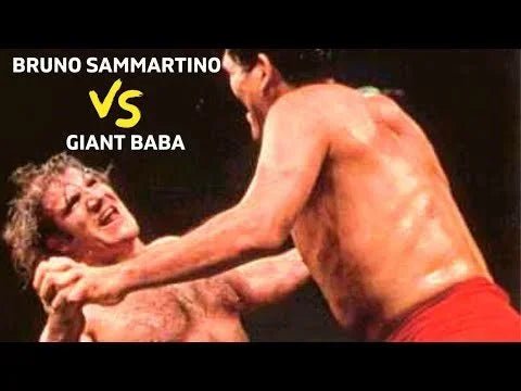 The Titans of Wrestling: Giant Baba and Bruno Sammartino - WWF Belt