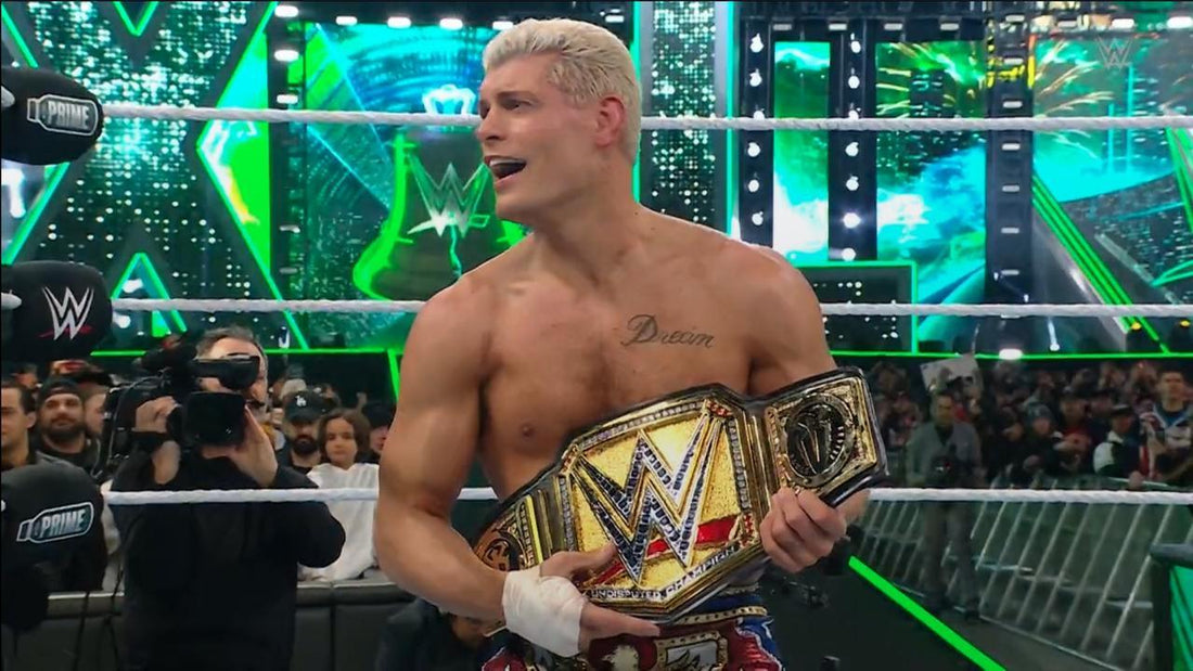 Cody Rhodes Intercontinental Championship Reign - WWF Belt