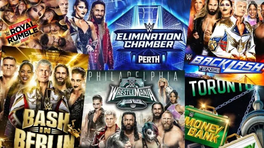 WWE PPV Schedule 2024 - WWF Belt
