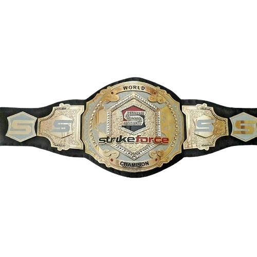 MMA Strikeforce World Championship replica belt