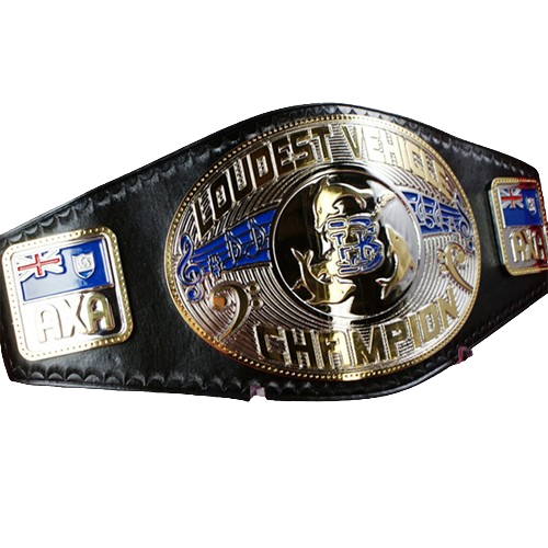 BassHeads Loudest Car Championship Belt