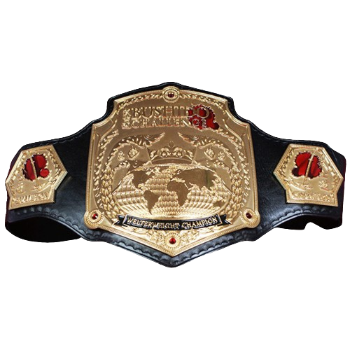 Wrestling's Welterweight Championship Belt of the Bushido Challenge