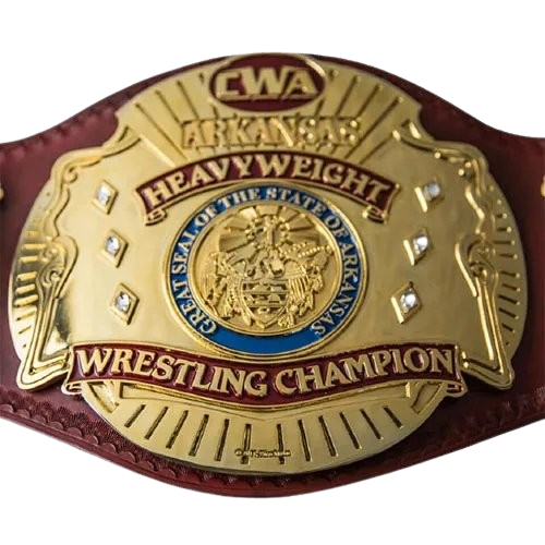 CWA Heavyweight Championship Great Seal of the State Arkansas Belt Jer