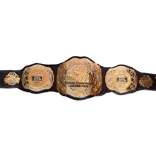 MMA Cage Survivor 2007 Championship belt