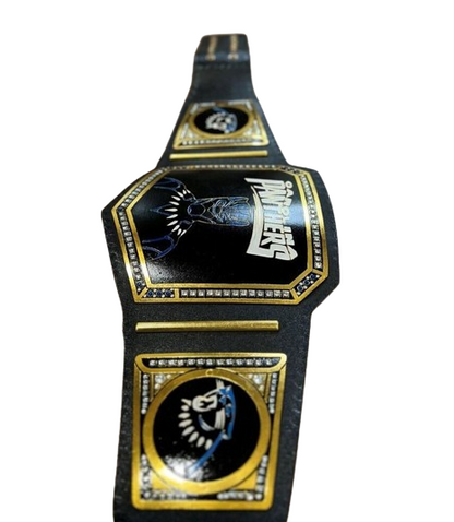 Carolina Panthers Championship Wrestling Belt 2mm Brass Adult Size