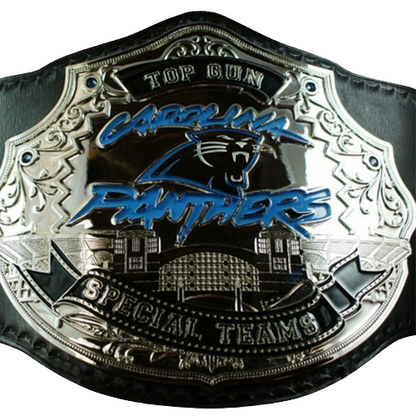 Carolina Panthers Top Gun Championship Belt