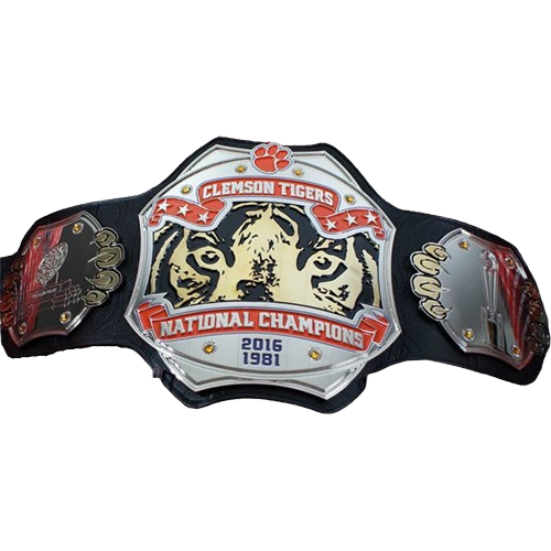 Clemson Tigers National Champions Belt