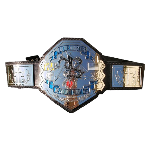 Combined Combat Arts True Life Ministries Championship belt