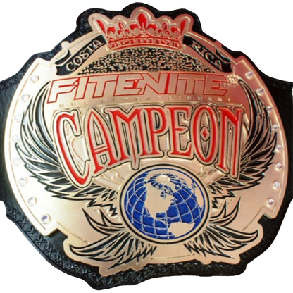 Fite Nite Costa Rica National Title Champion belt