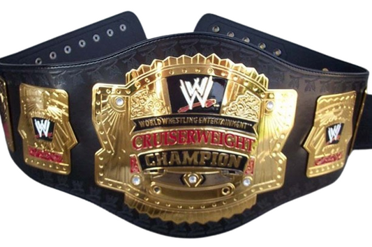 WWE Cruiserweight Wrestling Championship Title Belt Replica