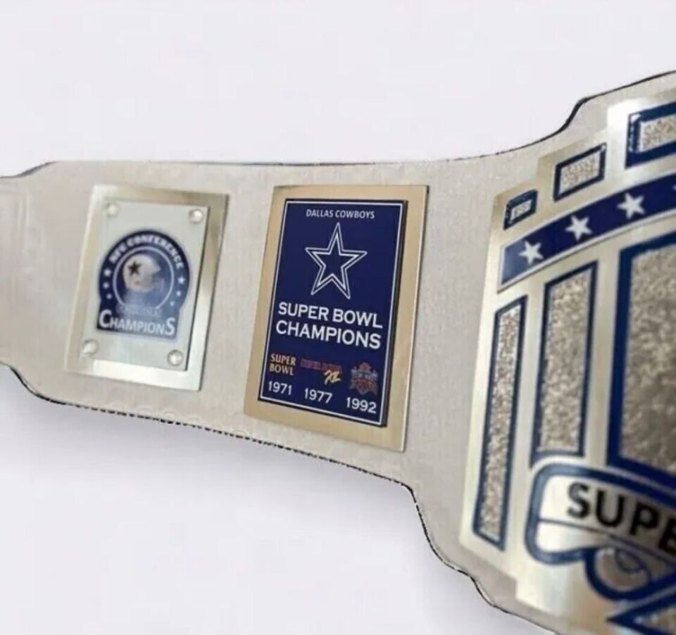 Dallas Cowboys Superbowl Champions Title Belt