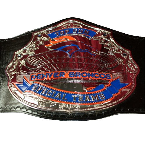 Denver Broncos Top Gun Championship Belt