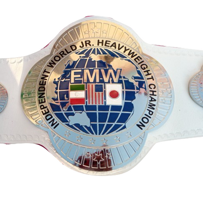 FMW Independent World Junior Heavyweight Championship Belt The Great Sasuke