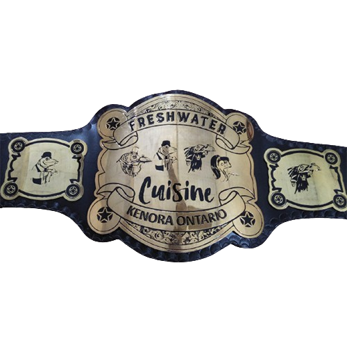 Fresty Water Cuisine Custom Replica Championship Belt