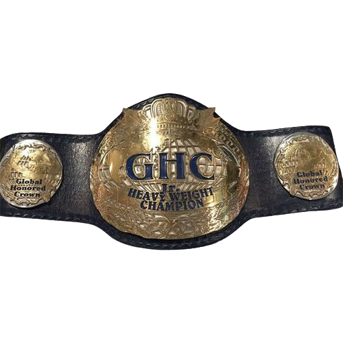 GHC Global Honored Crown Junior Heavyweight Wrestling Champion Belt Yoshinobu