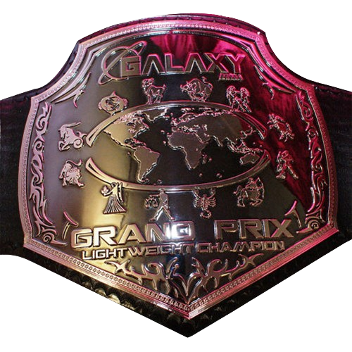 Galaxy Grand Prix Lightweight Championship Belt