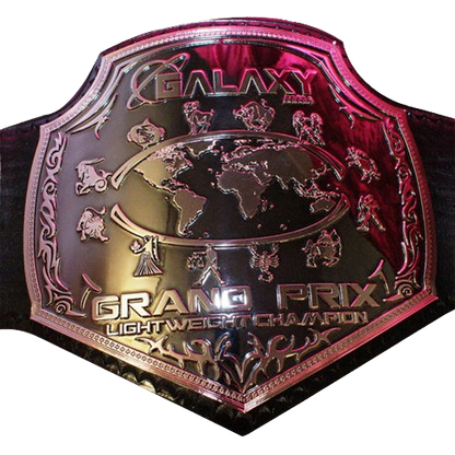 Galaxy Grand Prix Lightweight Championship Belt