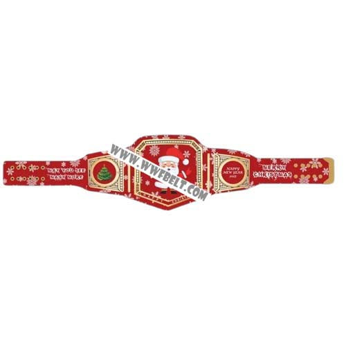 Happy Christmas Santa 2024 Special Gift Championship Belt