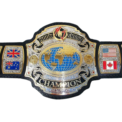 Hook N Shoot MMA World Championship Belt