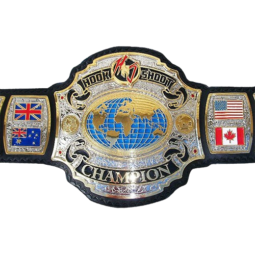 Hook N Shoot MMA World Championship Belt