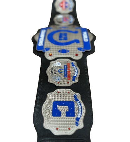 Indianapolis Colts NFL Championship Wrestling Belt 2mm Brass Adult Size