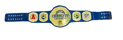 LA Chargers Los Angeles Championship Belt Adult Size 2mm Brass