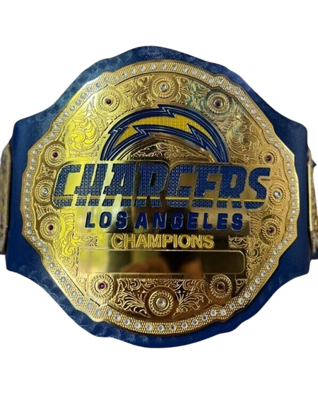 LA Chargers Los Angeles Championship Belt Adult Size 2mm Brass