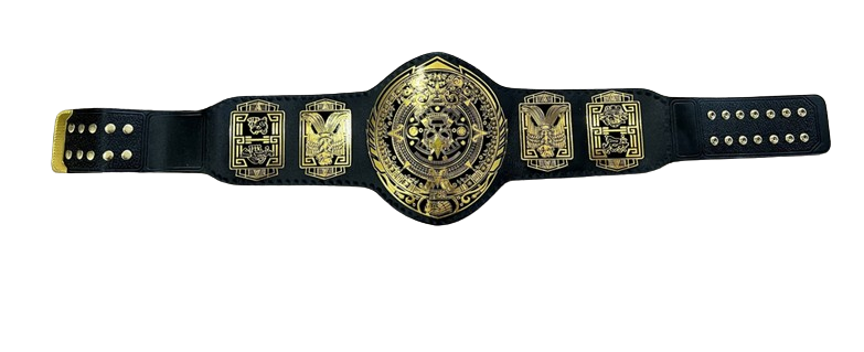 LUCHA Underground Championship Replica Title Belt 2mm Brass Original Leather