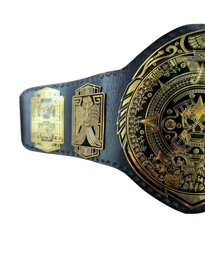 LUCHA Underground Championship Replica Title Belt 2mm Brass Original Leather