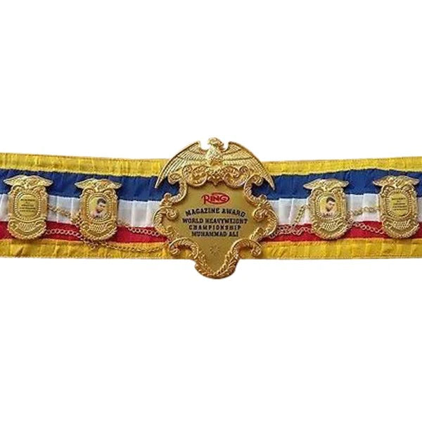 MUHAMMAD ALI Ring Magazine World Heavyweight Championship Belt