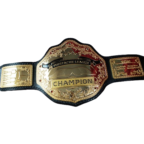 Mustache League Championship Belt