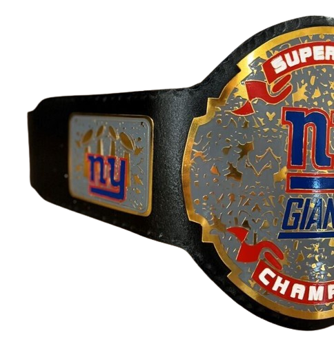 NEWYORK NY GIANTS NFL Championship Belt Adult Size 2mm Brass