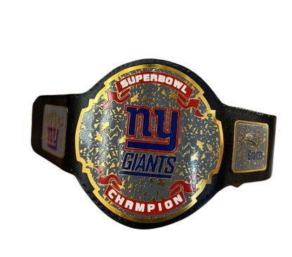 NEWYORK NY GIANTS NFL Championship Belt Adult Size 2mm Brass