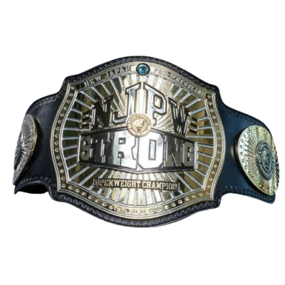 NJPW Strong Open weight Championship revealed Champion Belt