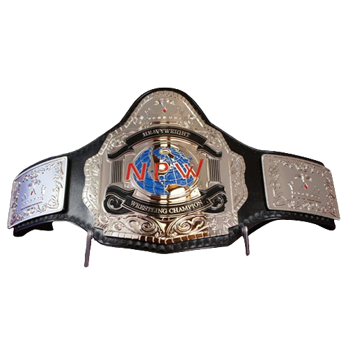 NPW Heavyweight title wrestling championship belt