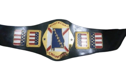 NWA Alabama Heavyweight Championship Belt Jan Madrid Don Field Dick Dunn