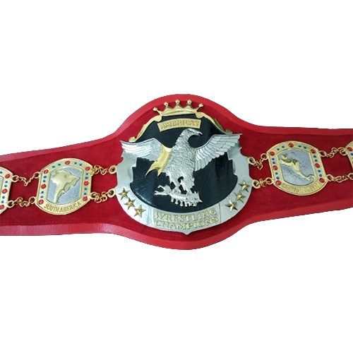 NWA Americas Wrestling Heavyweight Championship Belt Chavo Guerrero Hollywood