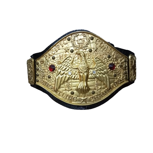 NWA Canadian Classy Freddie Blassie Legacy Tribute Champion Belt Pacific Coast